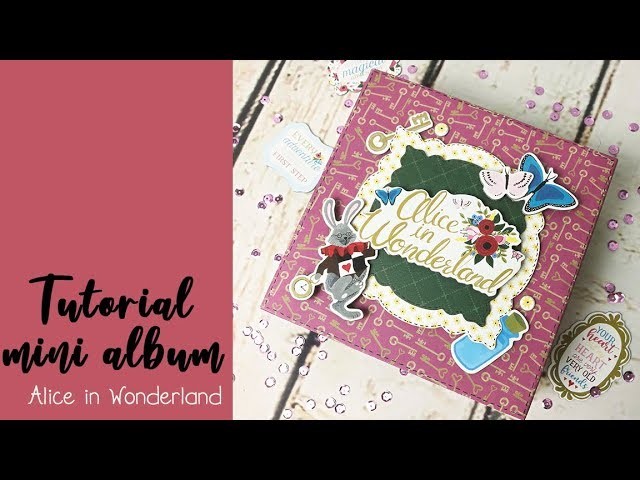 Mini álbum 'Alice in Wonderland' || Craft & Roll