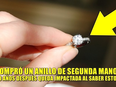 Mujer se puso un anillo barato durante 30 años, mira otra vez y queda impactada al descubrir esto.