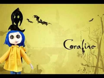 Muñeca de tela Coraline