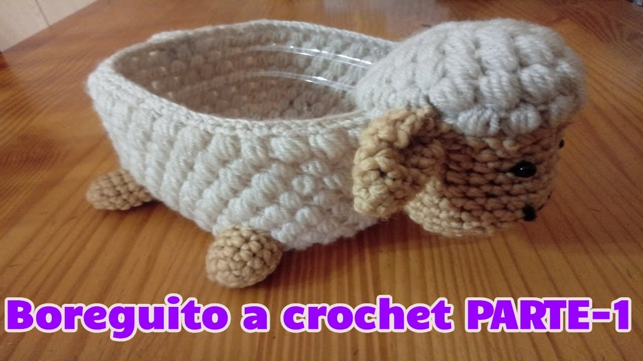 OVEJA TEJIDA A PUNTOS CROCHET CON MODELO PARTE-1.2 | crochet paso a paso gratis