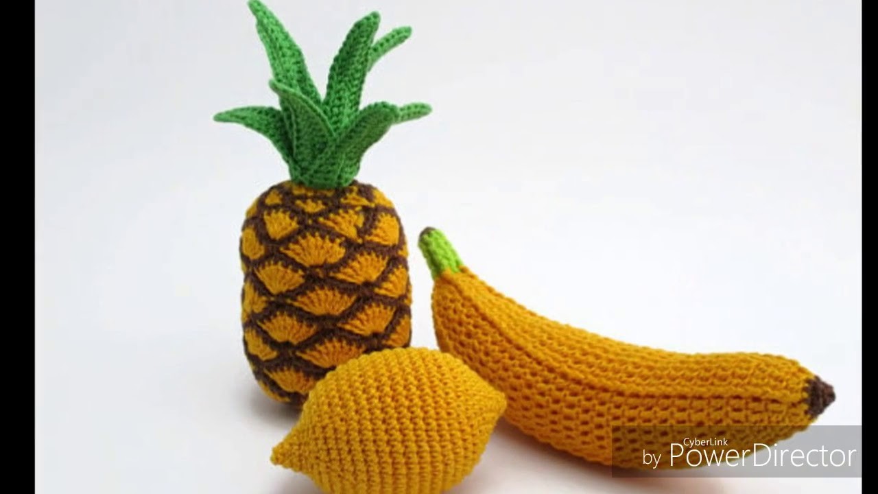 Pina amigurumi tejida a crochet amigurumi pineapple