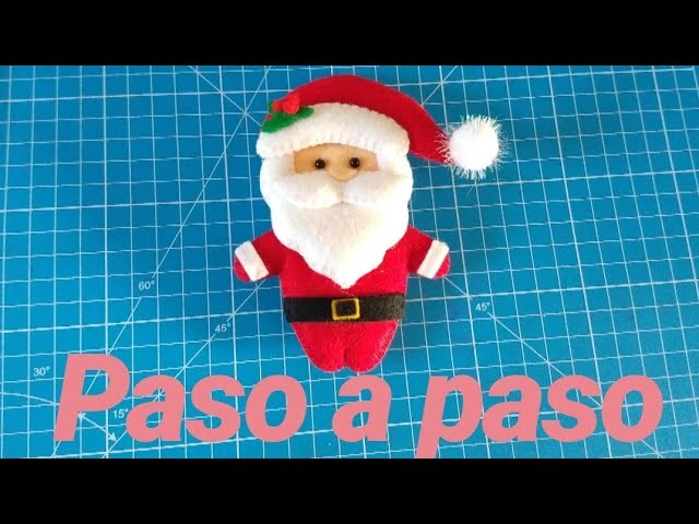 Santa de Fieltro 2019 DIY (Paso a Paso)