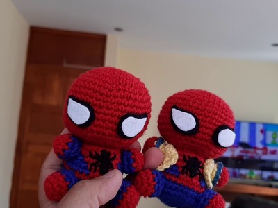 Spiderman Homecoming amigurumi crochet