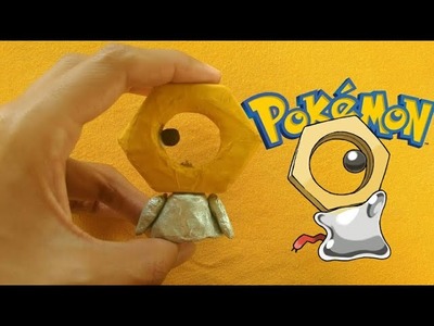 Así se hace a Meltan con material reciclado. Pokémon alola DIY. paper toy.