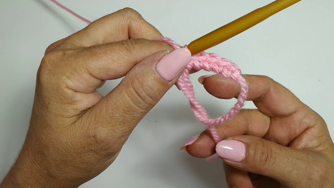 Cómo hacer anillo mágico a crochet