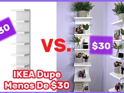 CÓMO HACER UNA ESTANTERÍA DE MADERA DIY  ESTILO IKEA