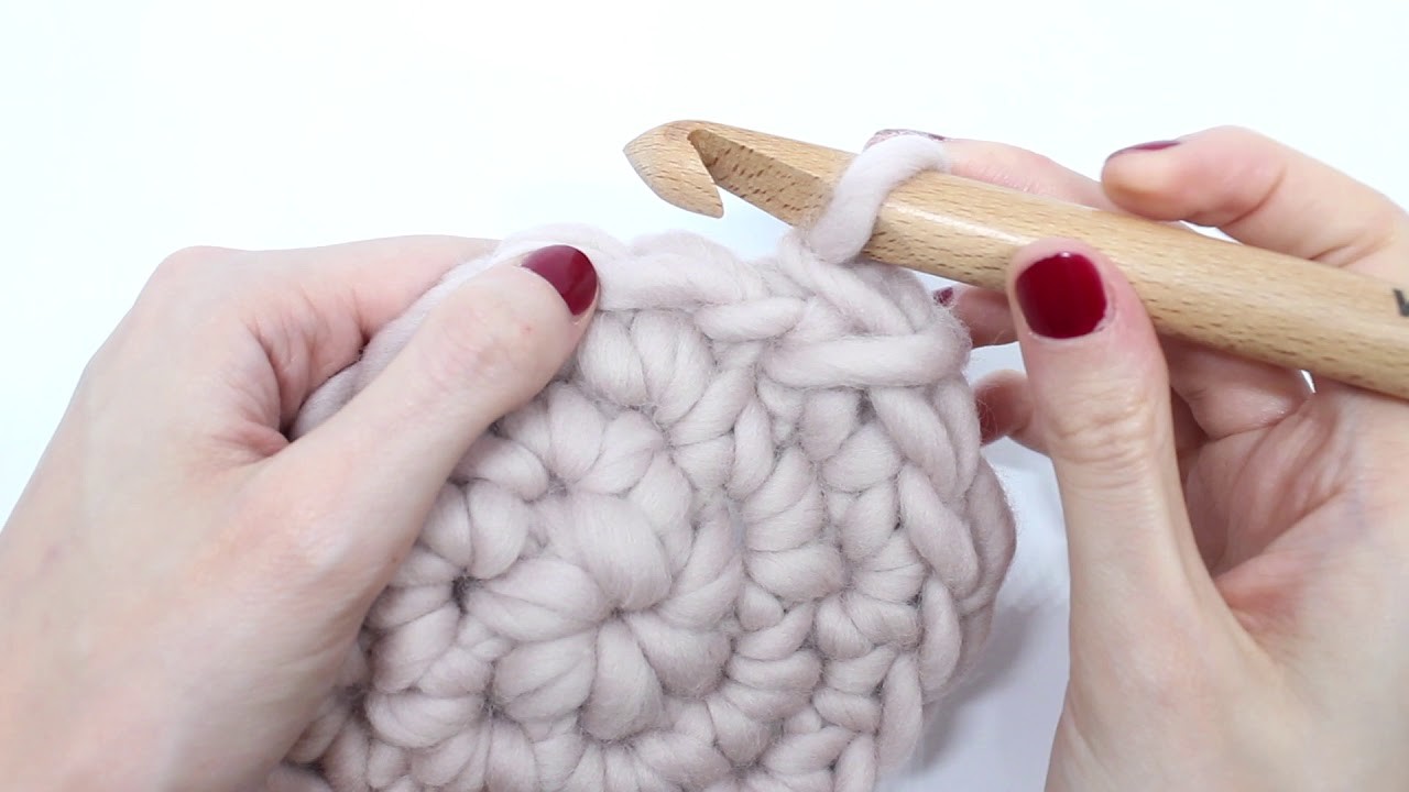 Cómo tejer punto mimbre en crochet I