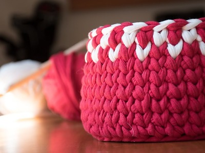 Crochet con Trapillo - Tutorial Cuenco MP Centrado | Las Totoras Alfombras