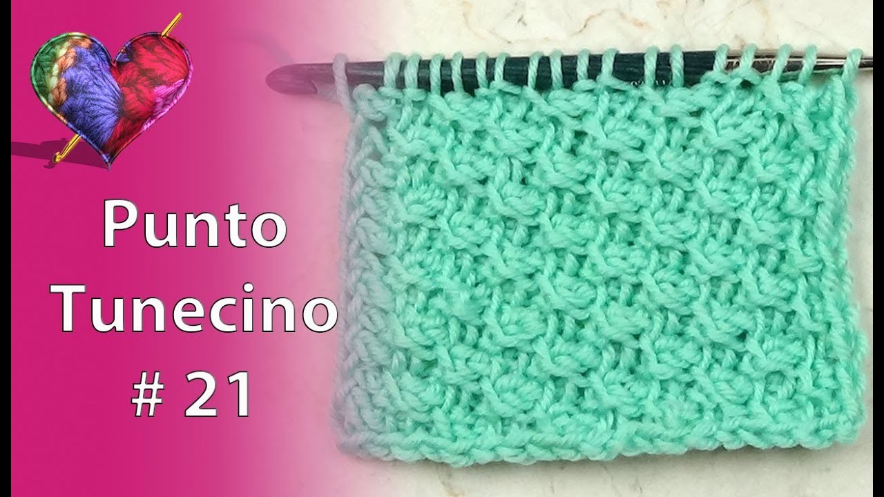 Crochet: Punto Tunecino 21