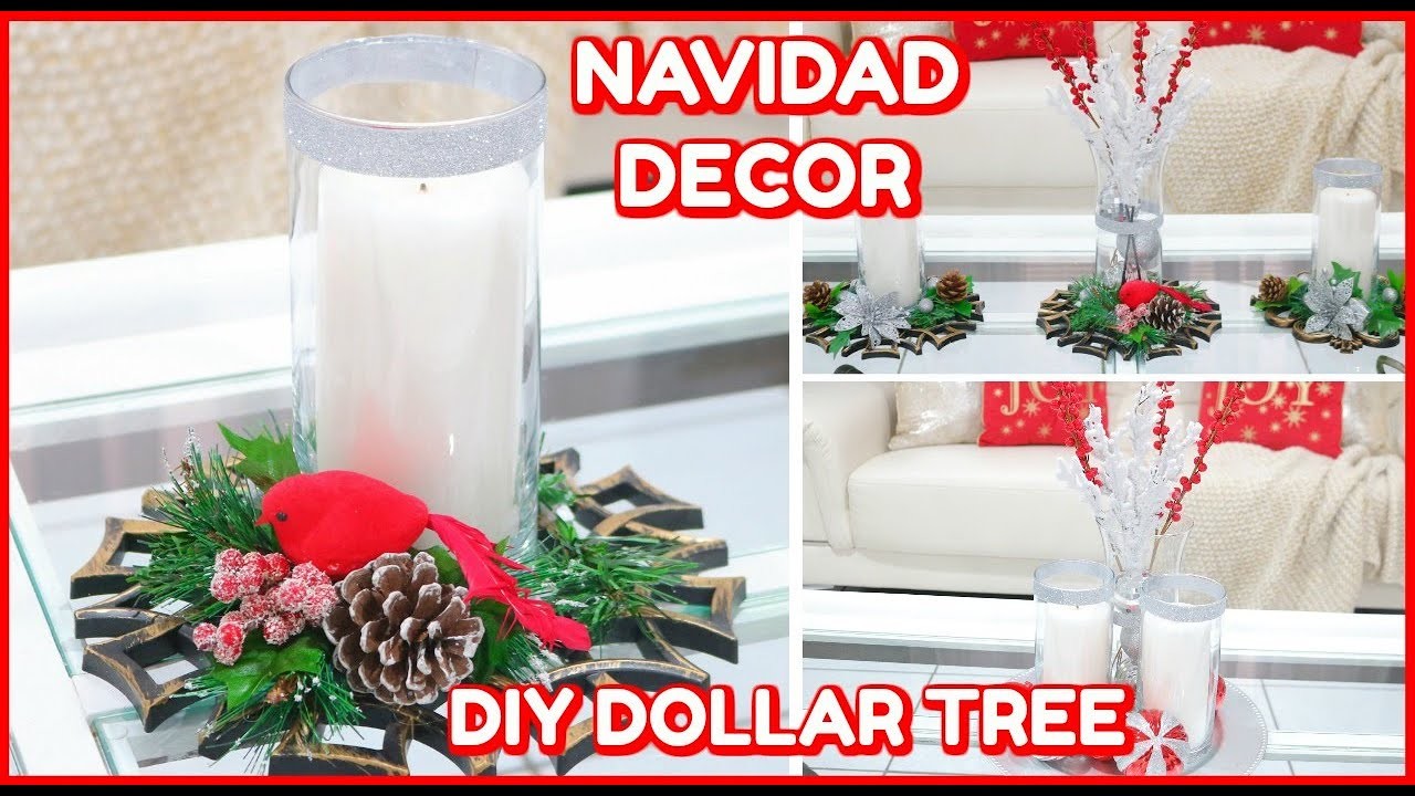 DIY DOLLAR TREE CHRISTMAS DECOR. DECORACION NAVIDAD 2019. IDEAS PARA DECORAR