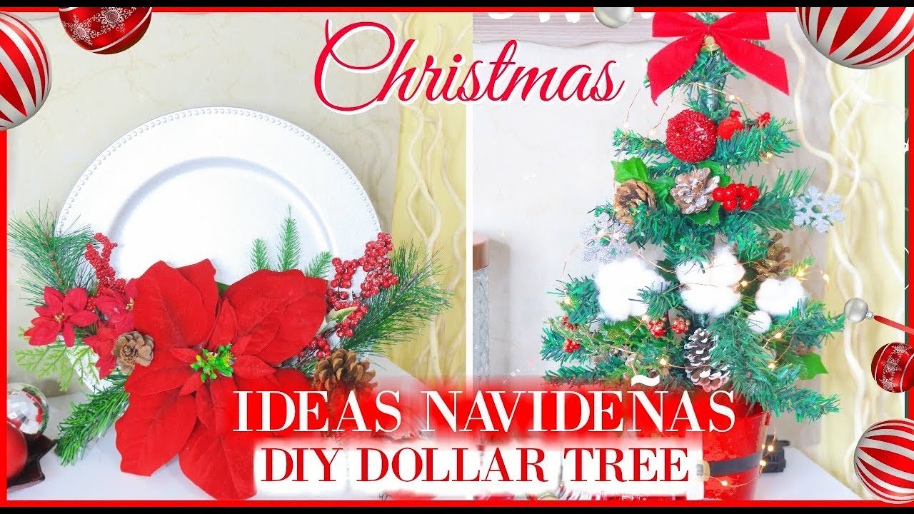 DIY DOLLAR TREE CHRISTMAS. DECORACION NAVIDAD 2019. IDEAS PARA DECORAR TU CASA EN NAVIDAD
