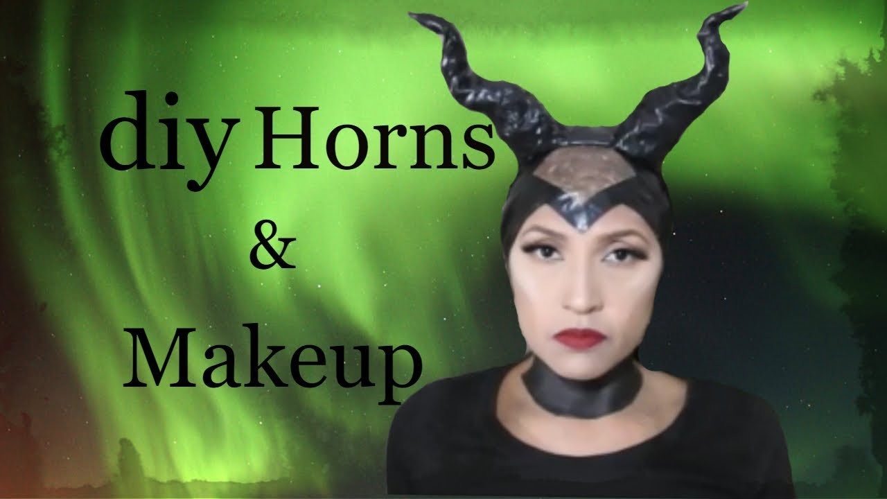 Diy MALEFICENT HORNS ???? COMO HACER LOS CUERNOS DE MALEFICA ????????????????