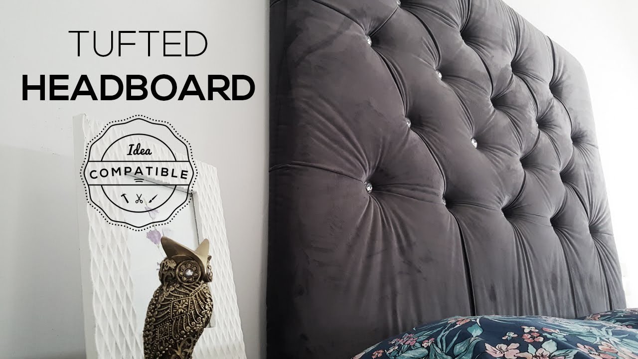DIY Tufted Headboard | Cabecera Capitonada
