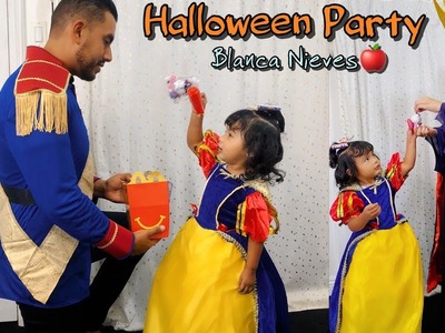 HALLOWEEN PARTY || fiesta infantil de disfraces || Blanca Nieves || DIY halloween costumes