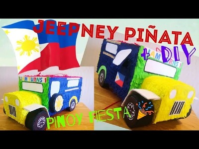 Philippine Jeepney Piñata | Pinoy Fiesta DIY Piñata