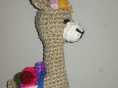 Terminando Llama A Crochet