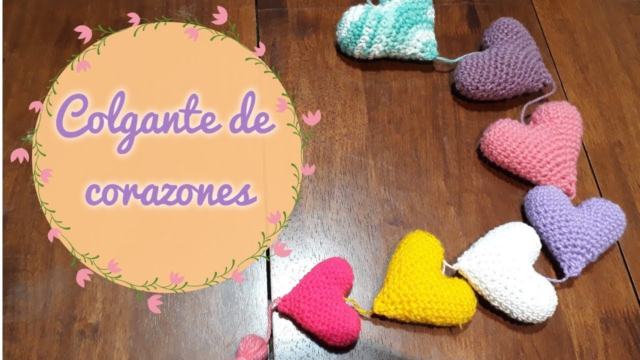 Tutoriales de crochet: corazones fácil y rápido
