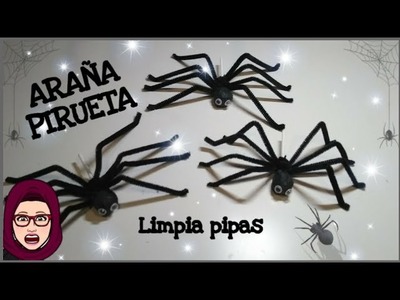 ????️????PIRULETA ARAÑA ???? para este HALLOWEEN ???? súper *FÁCIL*de hacer MANUALIDADES PARA NIÑOS