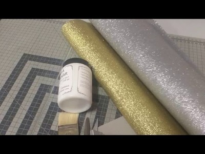 Tejido vinílico para encuadernar glitter.purpurina