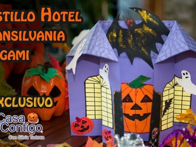 Castillo Hotel Transilvania Origami Muy Facil de Hacer