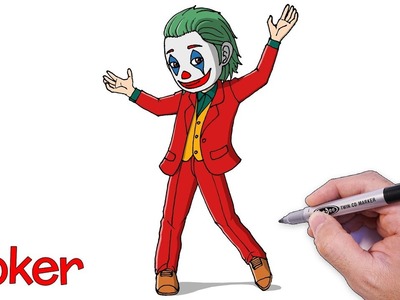 Como Dibujar al Joker Paso a Paso - Dibujos para Dibujar - Dibujos Faciles Joker 2019
