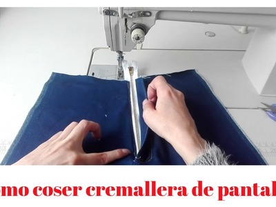 DIY Cómo coser cremallera de pantalón