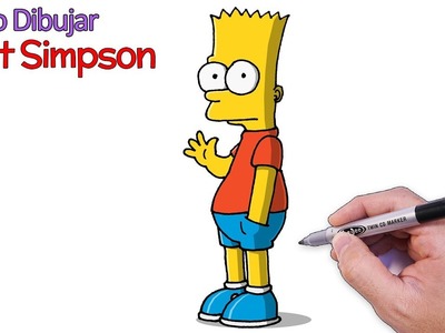 Como Dibujar a Bart Simpson Paso a Paso - Dibujos para Dibujar - Dibujos Faciles