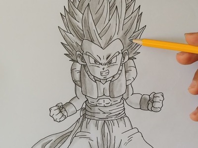 Como Dibujar a GOTENKS SSJ2 | How to draw GOTENKS SSJ2