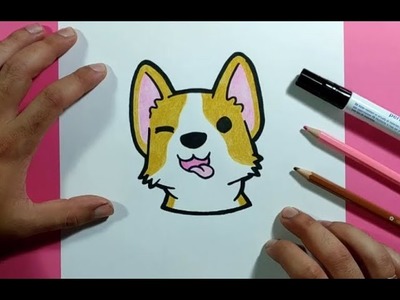 Como dibujar un perro paso a paso 56 | How to draw a dog 56