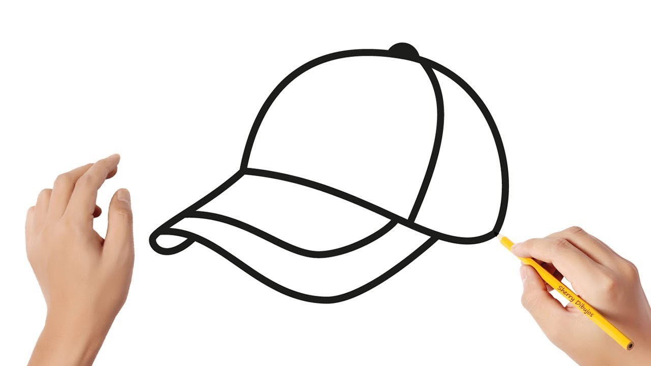 Cómo dibujar una gorra | Dibujos sencillos