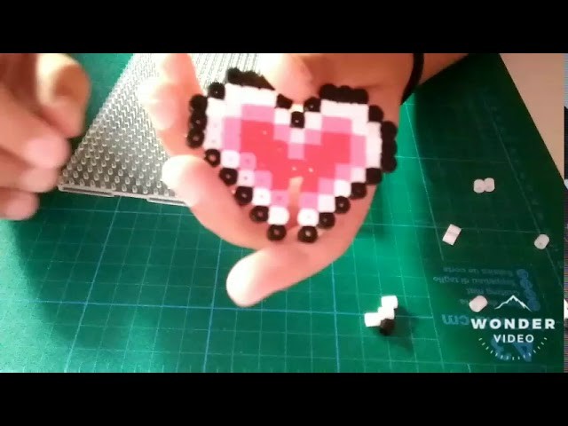 Corazón con Hama beads