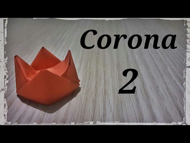 Corona de Papel 2 - Origami