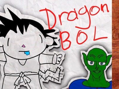 Dragon Ball resumido con Dibujos Feos