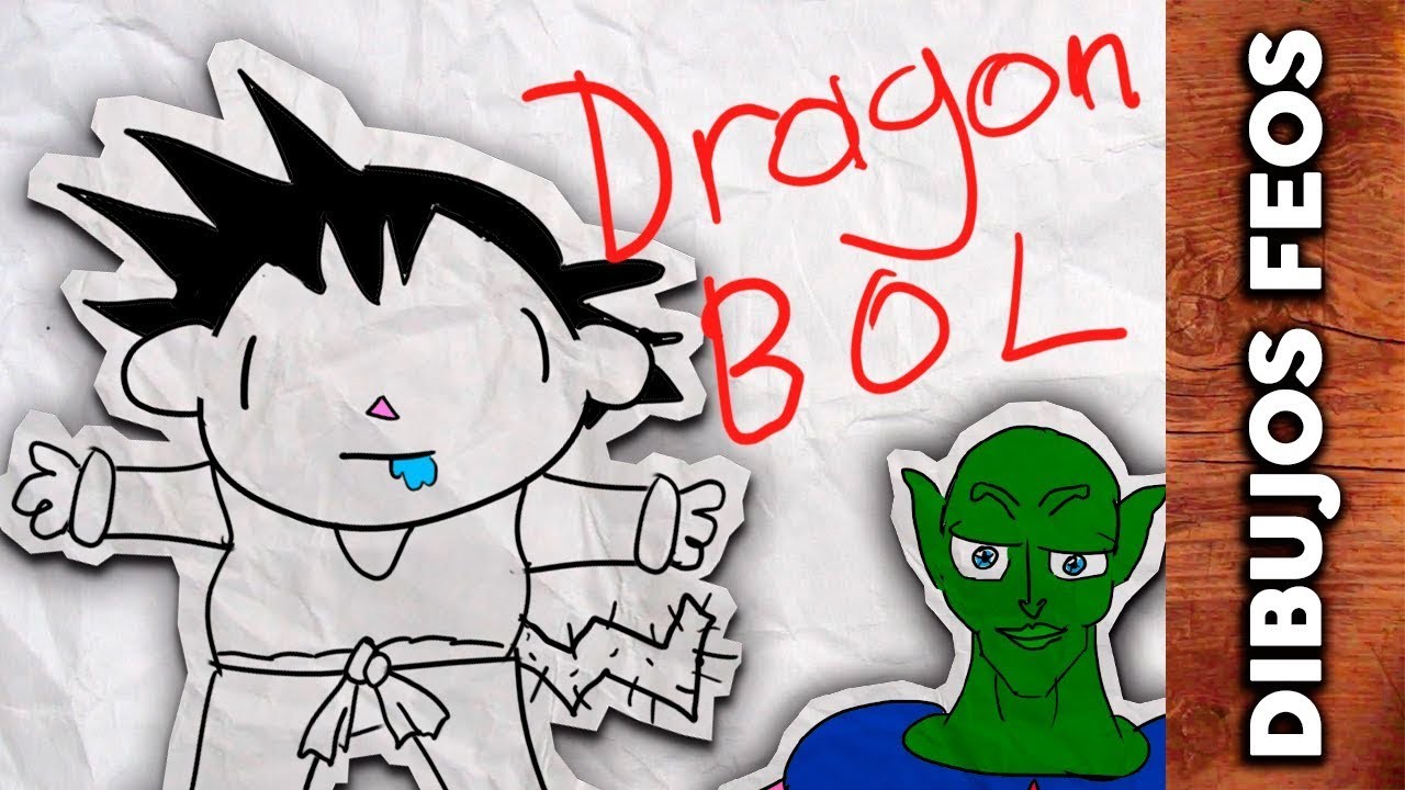 Dragon Ball resumido con Dibujos Feos