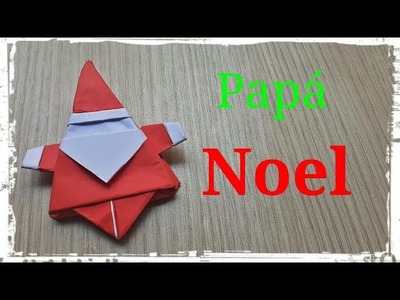 Papá Noel de Papel - Origami