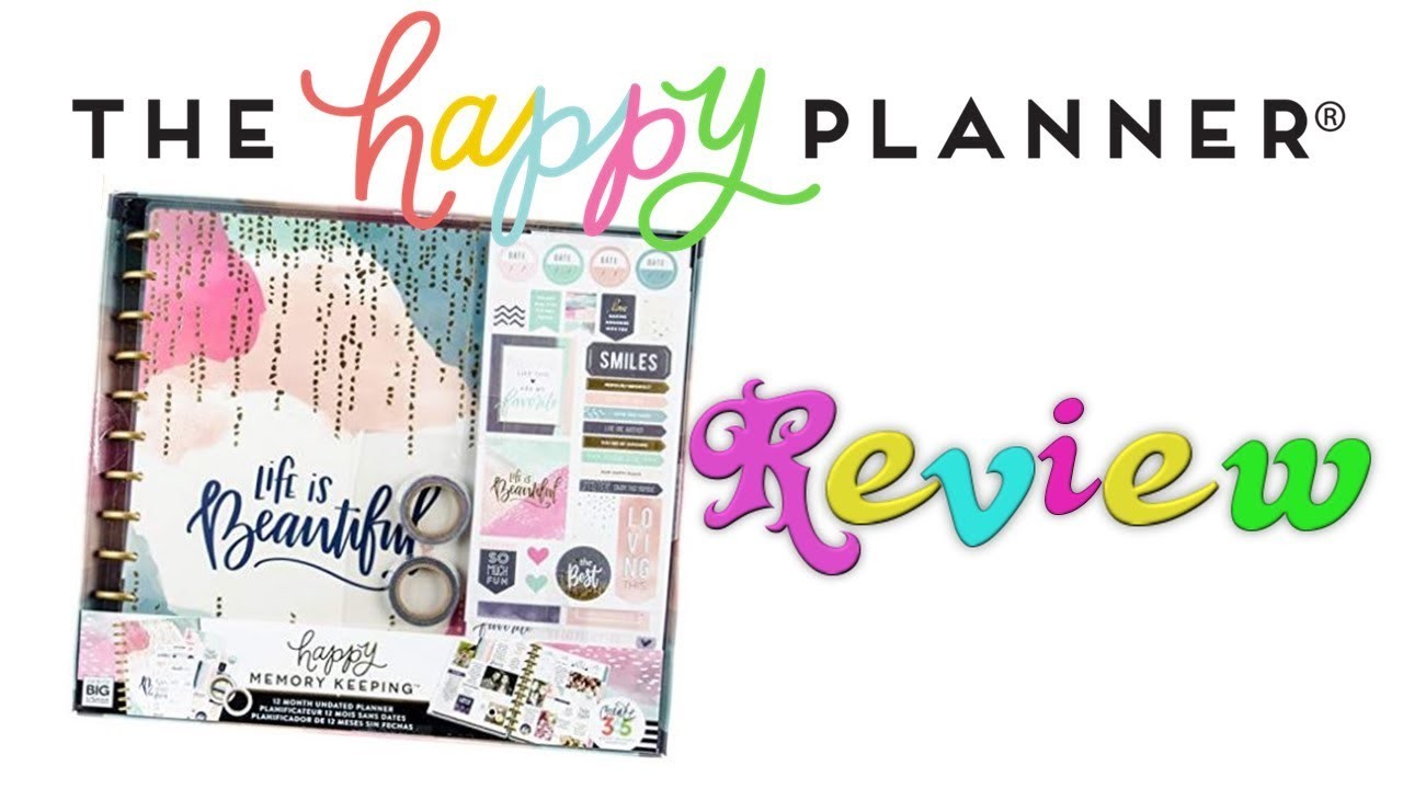 Agenda Happy Planner 2019 - 2020 | Review Completo en Español