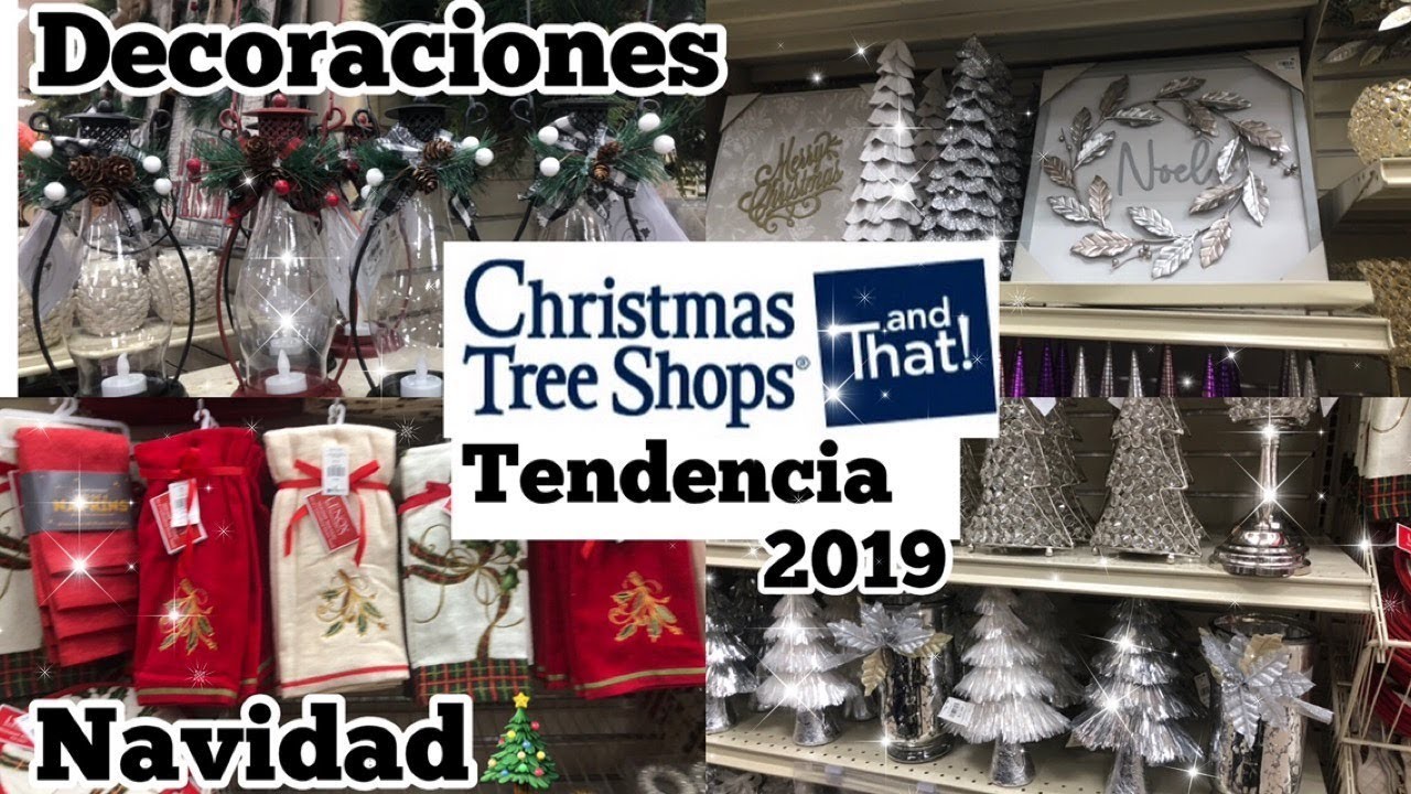 CHRISTMAS TREE SHOPS AND THAT!! DECORACIONES DE NAVIDAD  EN TENDENCIA 2019!! Todo lo nuevo!!!