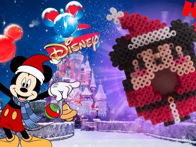 Como hacer una esfera de navidad de mickey mouse  con Hama  Pearl beads en 3D ♥ DIY Tutorial ♥ ≧ω≦