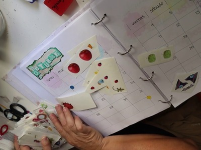 DIY ???? DECORA TU AGENDA OCTUBRE 2019 Personaliza tu planificador mensual planea conmigo