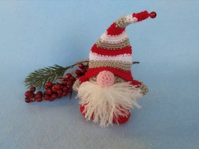 Gnomo Uncinetto Natale Amigurumi ???? Elf Crochet Christmas ❤️ Amigurumi Navidad Gnomo Crochet Tutorial