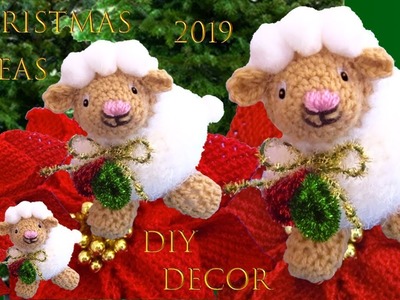 Ideas para decorar en navidad 2019 borreguitos para árbol navideño Christmas ideas decor