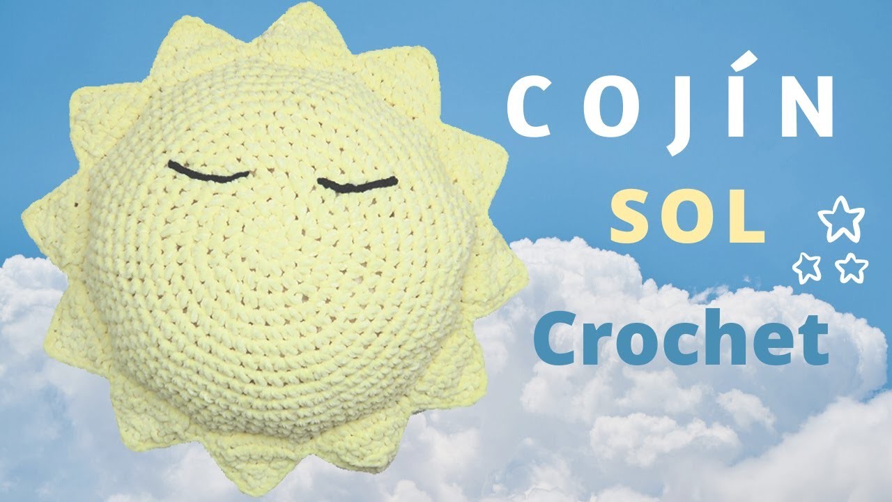 COJIN SOL CROCHET| CHIC DIY