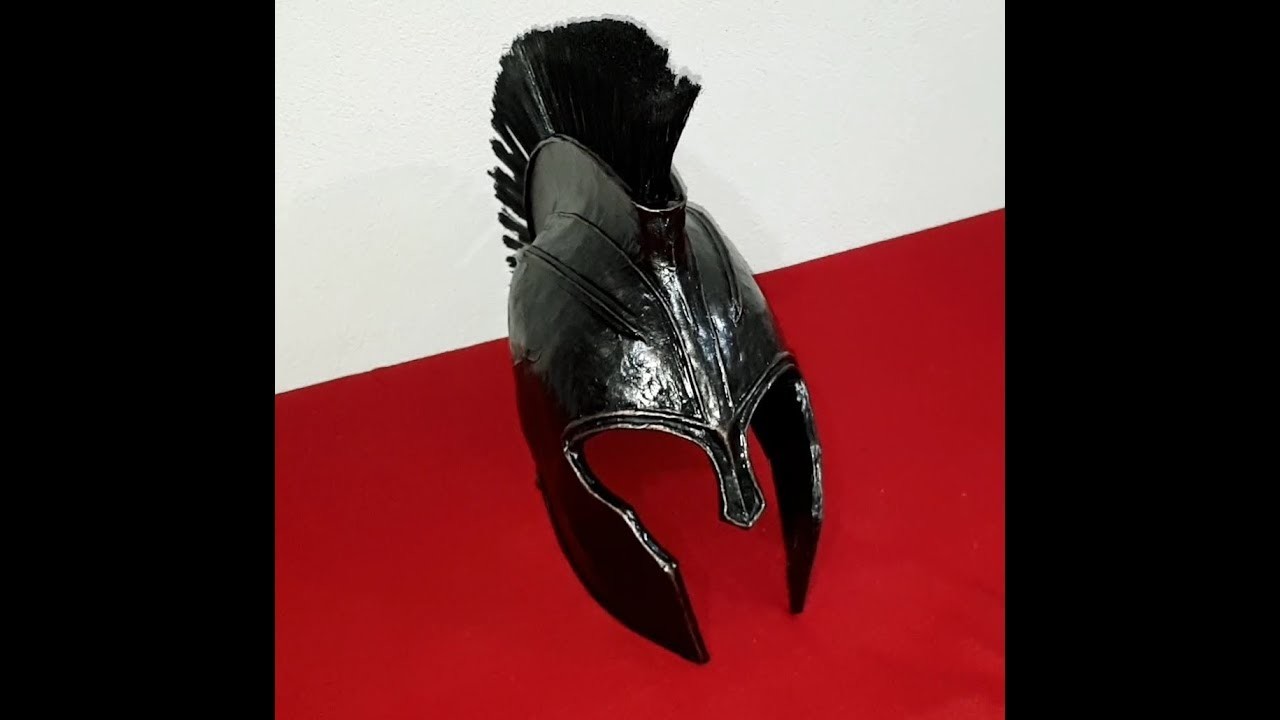 COMO HACER EL CASCO DE AQUILES. TROYA (ACHILLES HELMET)