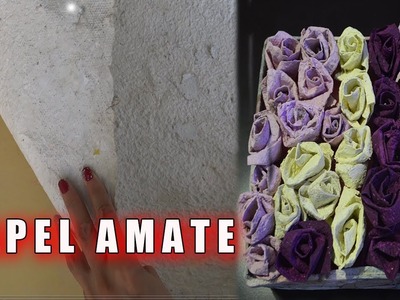 Como hacer papel AMATE- HOW TO MAKE AMATE PAPER