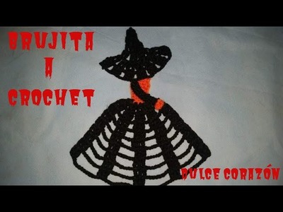 ????????????Witch dress for tablecloths.Vestido de bruja para manteles Colaborativo