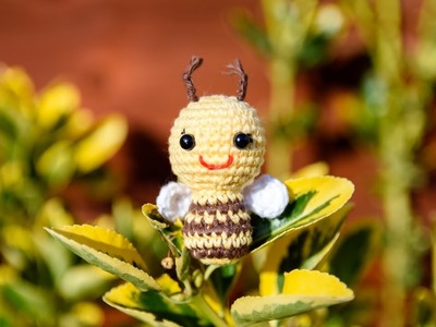 Amigurumi | como hacer una abeja en crochet | Bibi Crochet