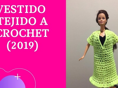 Como tejer vestido a crochet para Barbie(2019) vestido de verano