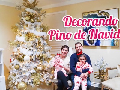 Decorando el Pino de Navidad en Familia! DIY Nieve Tu Pino!