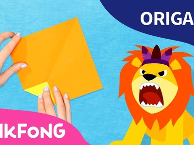 El León | Pinkfong Origami | Pinkfong Canciones Infantiles