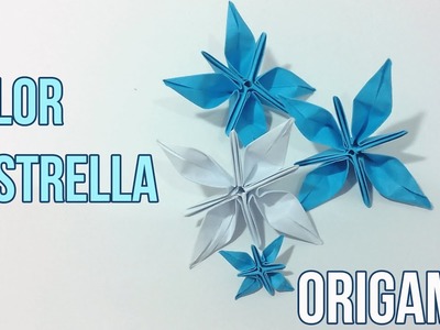 Flor de papel fácil - Origami